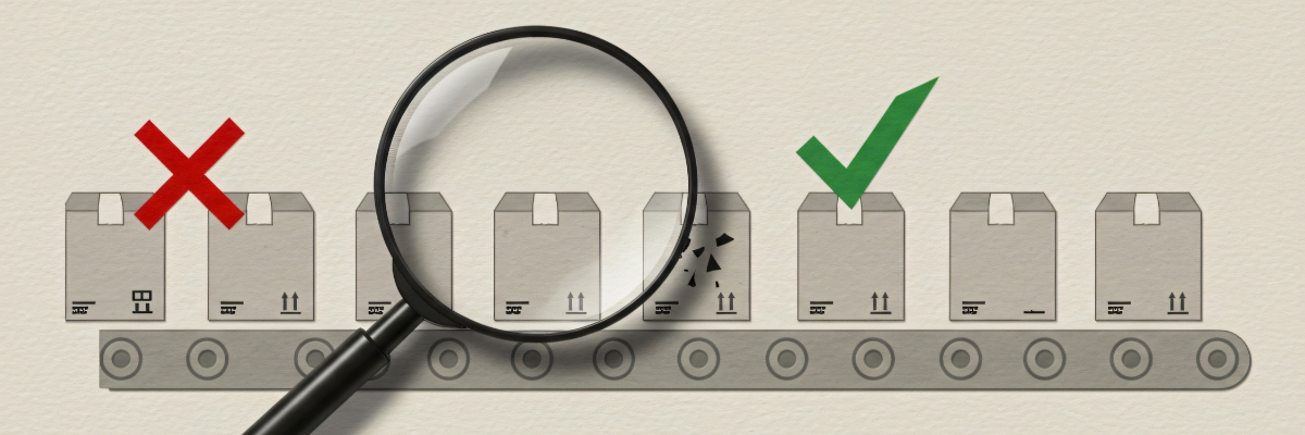 Detect defective products and reduce waste