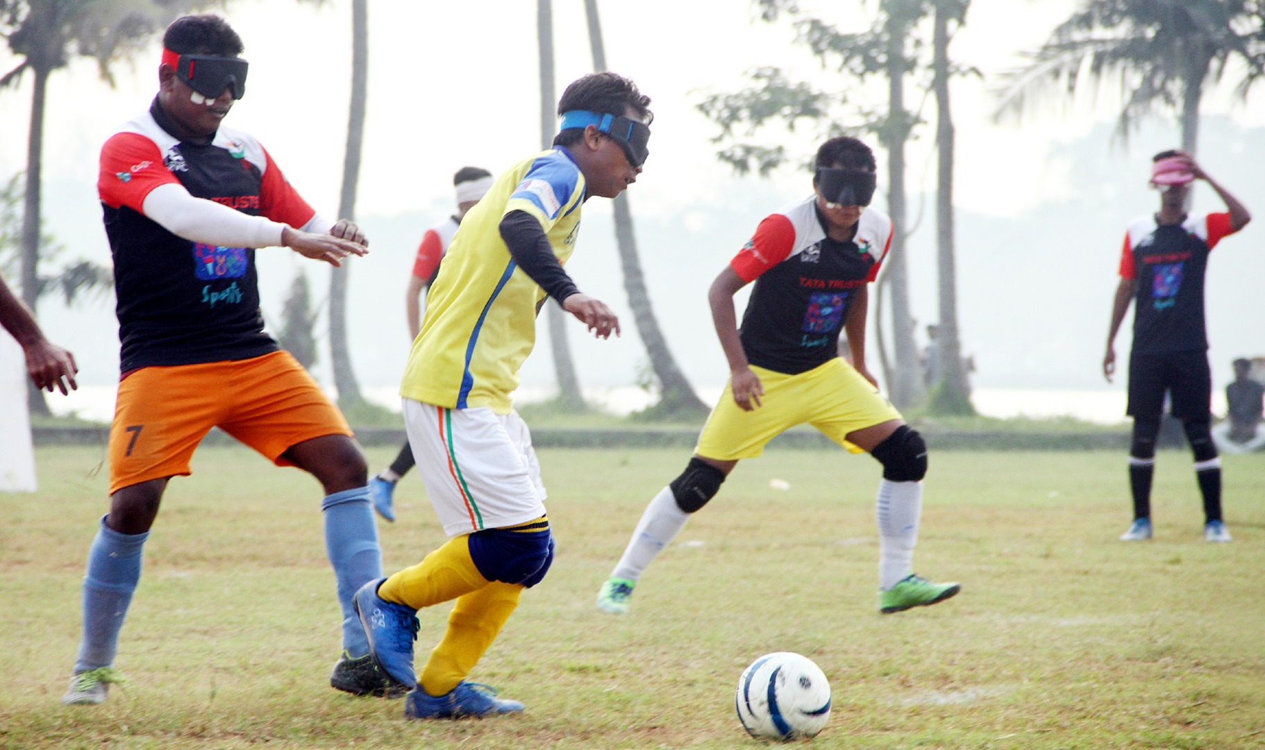 Create an accessible sports environment for for blind students