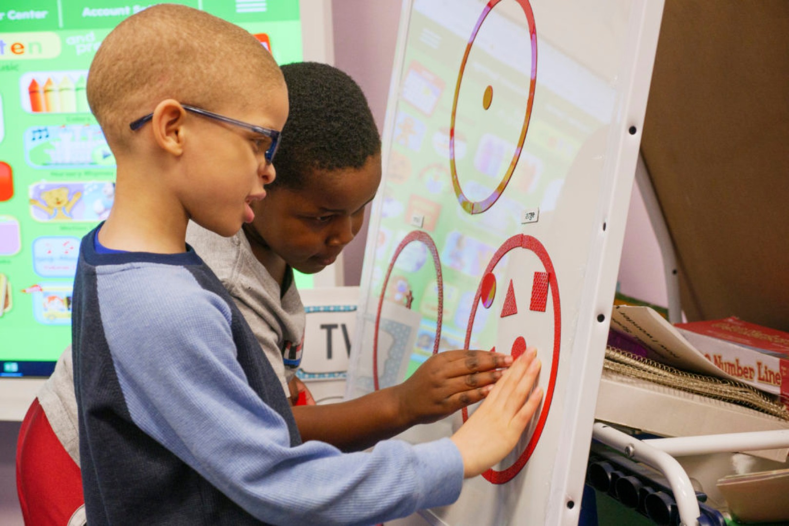 Measuring figures for visually impaired students