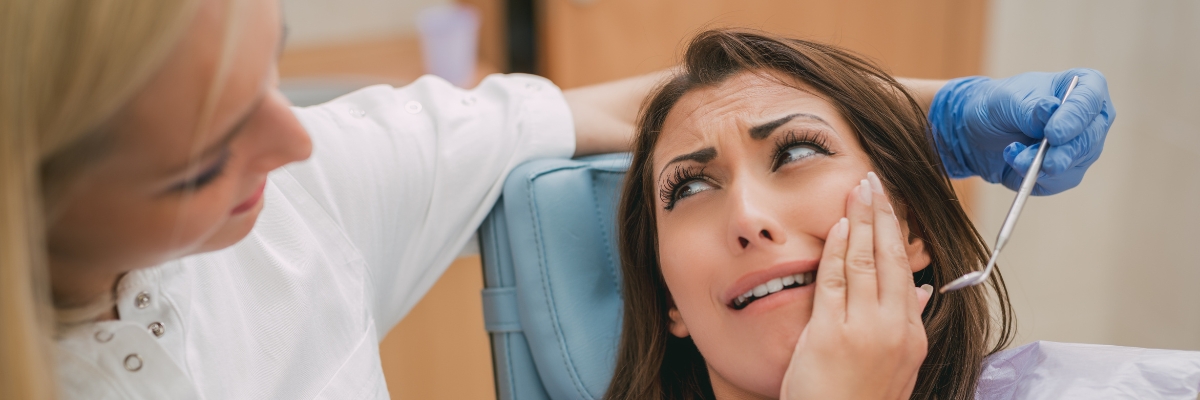 Avoiding care because of fear